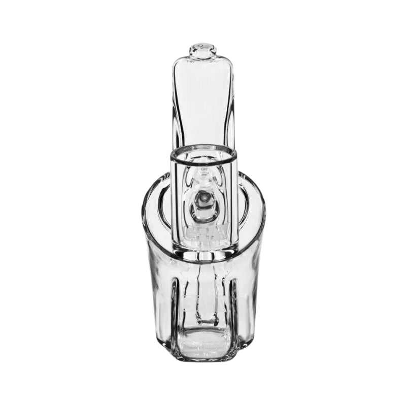 GRAV Wedge Bubbler Dab Rig 12cm - Clear-