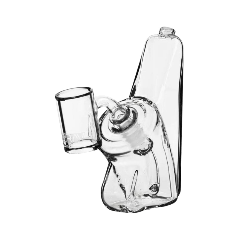 GRAV Wedge Bubbler Dab Rig 12cm - Clear-