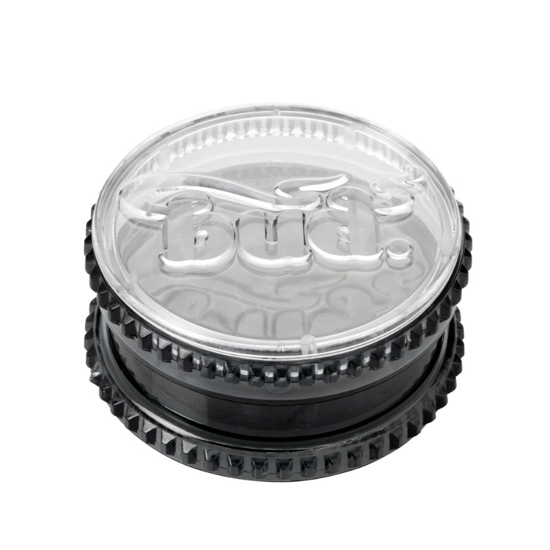 Bud 2-Part Acrylic Grinder 50mm - Black-