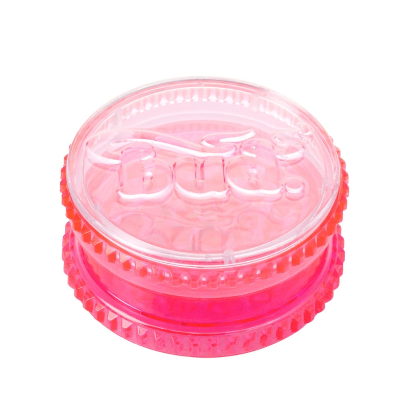 Bud 2-Part Acrylic Grinder 50mm - Pink-