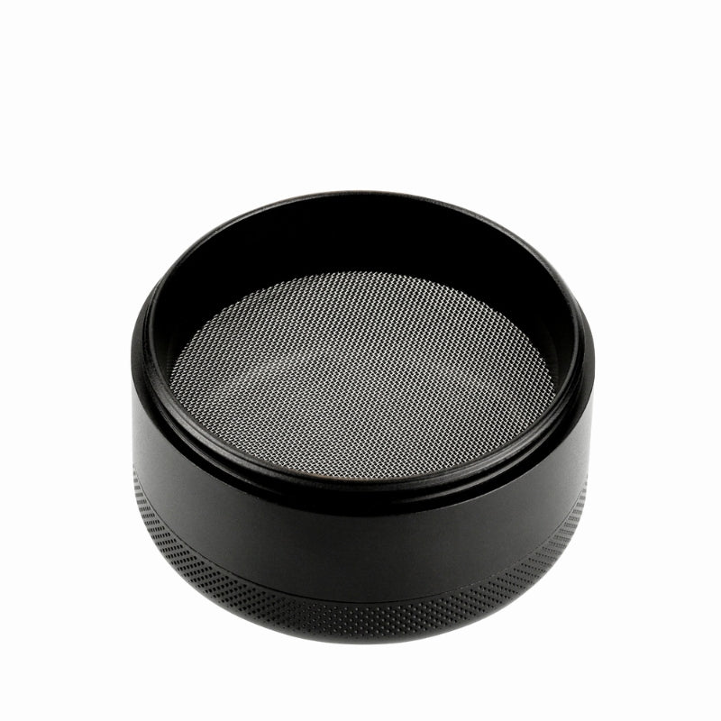 Bud 4-Part Aluminium Grinder 60mm - Black-