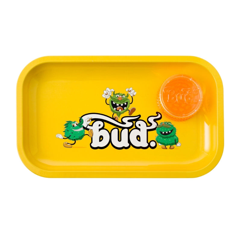 Bud Rolling Tray - Yellow-
