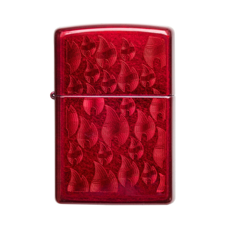 Zippo Iced Zippo Flame Design Lighter-