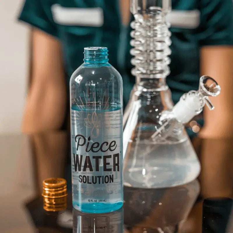 Piece Water Solution - All Natural Bong Water & Cleaner Alternative (355ml)-
