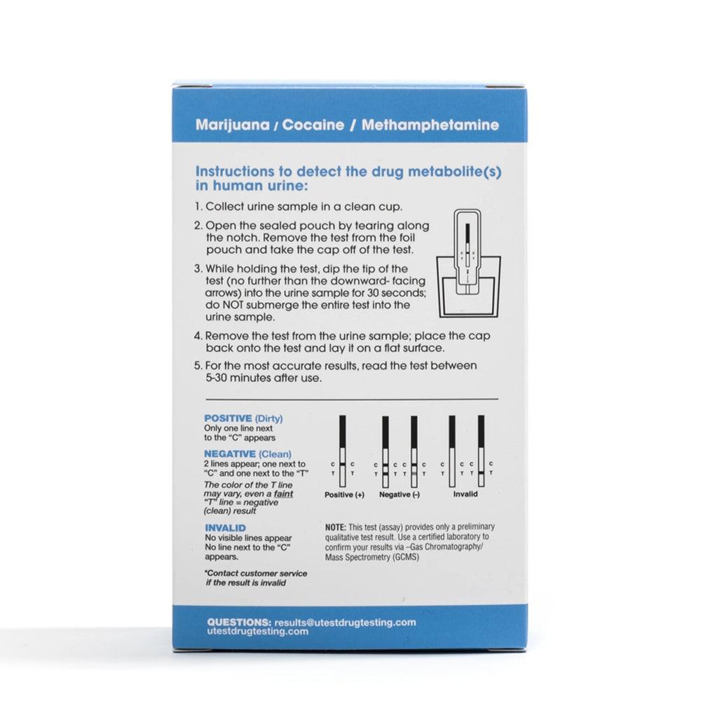 uTest 3 Panel Drug Test- 