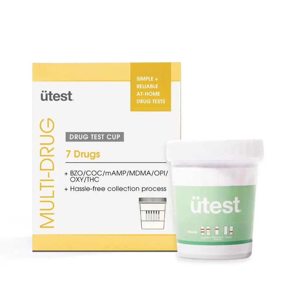 uTest 7 Panel Collection Cup Drug Test-