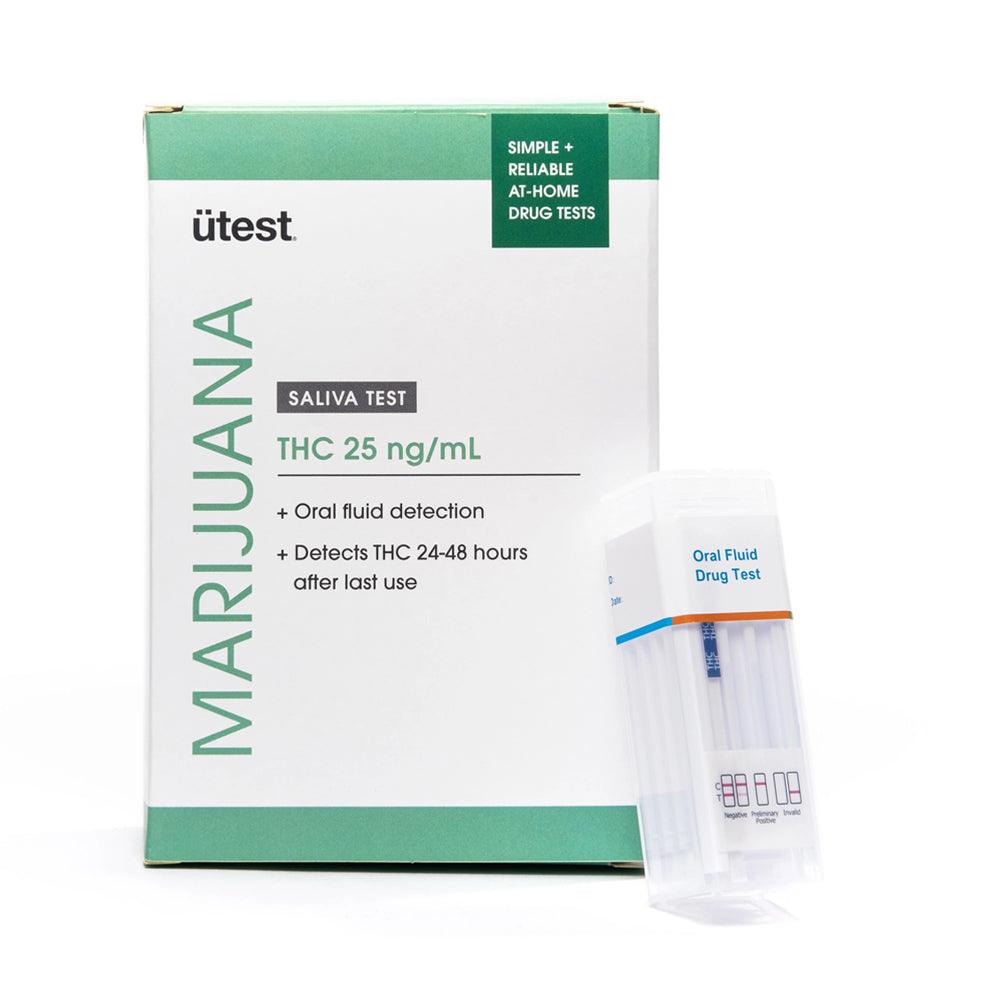 uTest Marijuana THC Saliva Drug Test - 25ng/mL- 