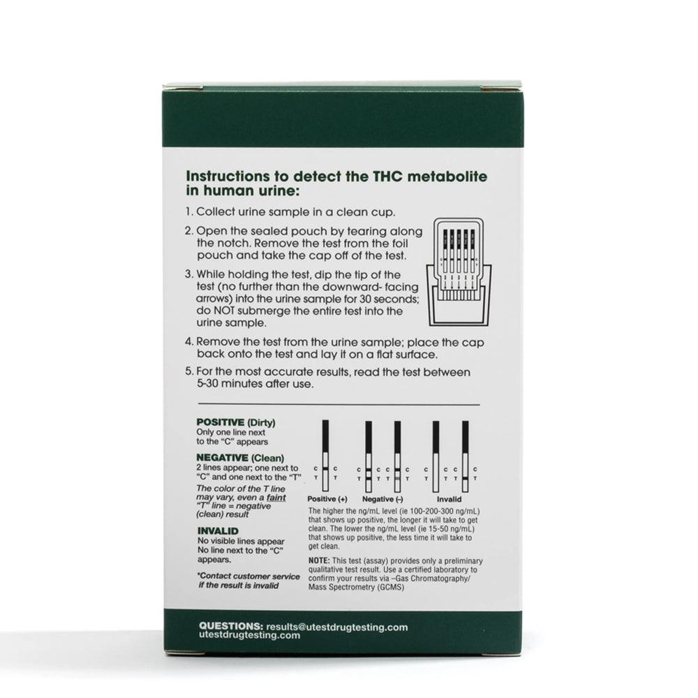 uTest-O-Meter Marijuana THC 5 Level Drug Test- 