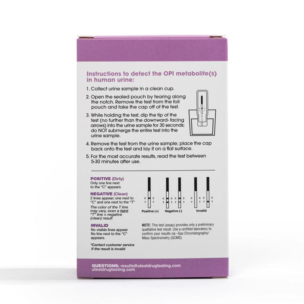 uTest Opiates OPI Drug Test - 2000ng/mL- 