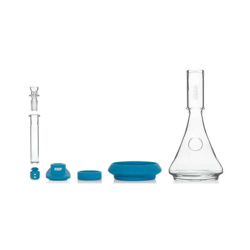 GRAV Deco Silicone Beaker 24cm - Blue-