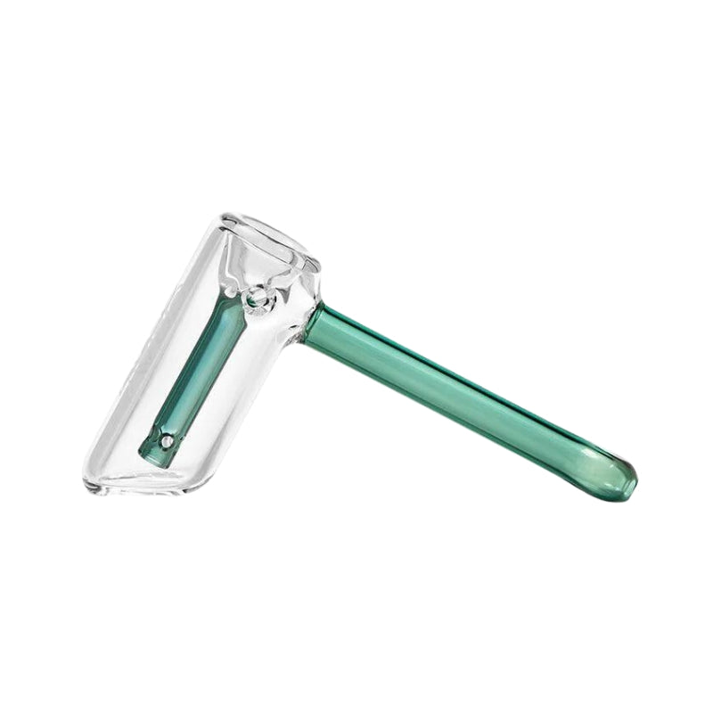 GRAV Mini Hammer Bubbler Bong 13cm - Teal-