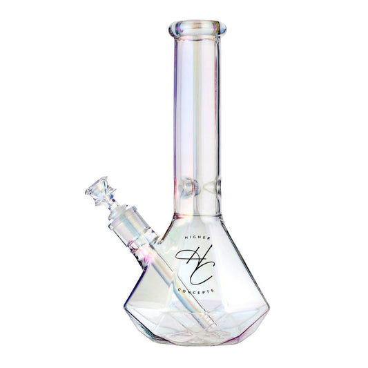 Higher Concepts Diamond Bong 33cm - Iridescent-