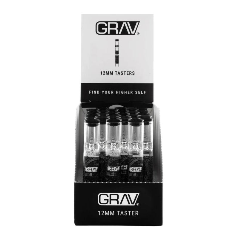 GRAV 12mm Countertop Taster with Pop Display (30 Pack)-