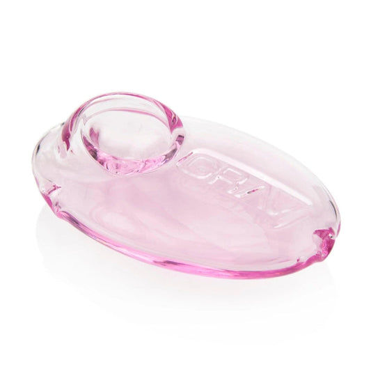 GRAV Pebble Spoon Pipe - Pink-