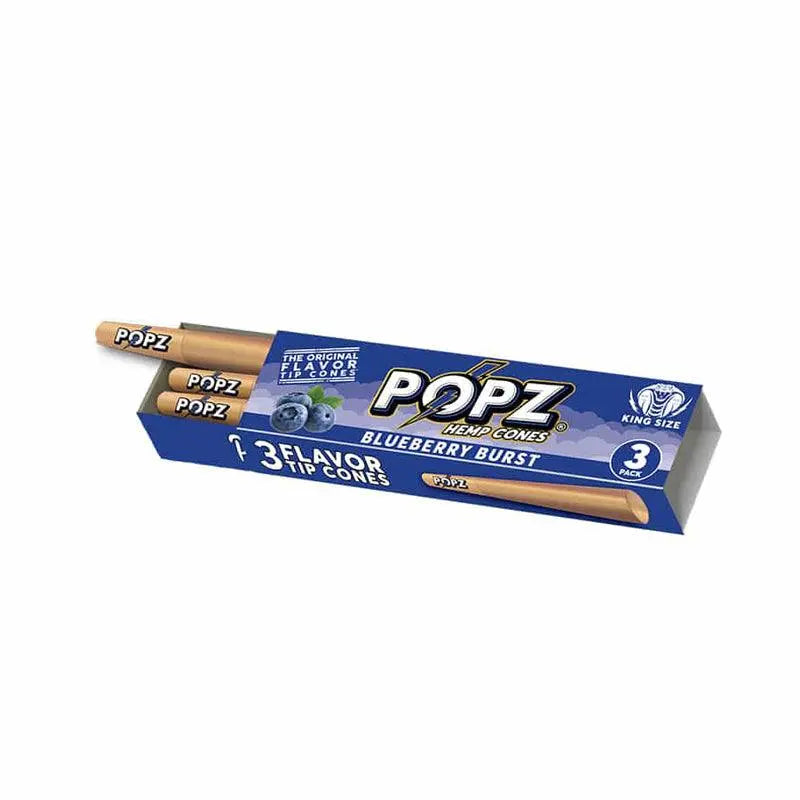 POPZ by King Palm Flavoured Pre-Rolled Hemp Cones (3 Pack)-