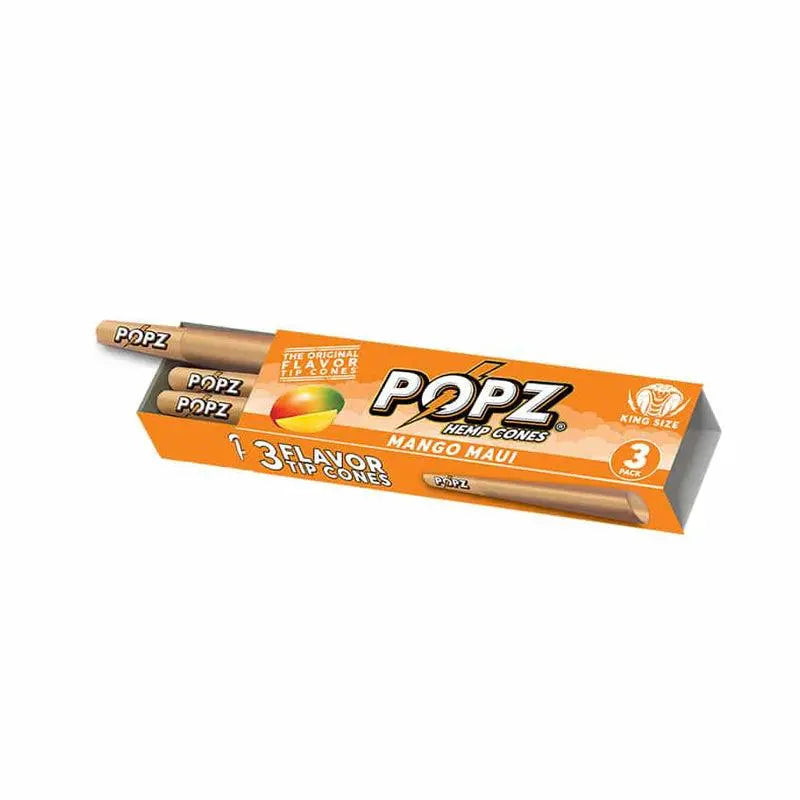 POPZ by King Palm Flavoured Pre-Rolled Hemp Cones (3 Pack)-