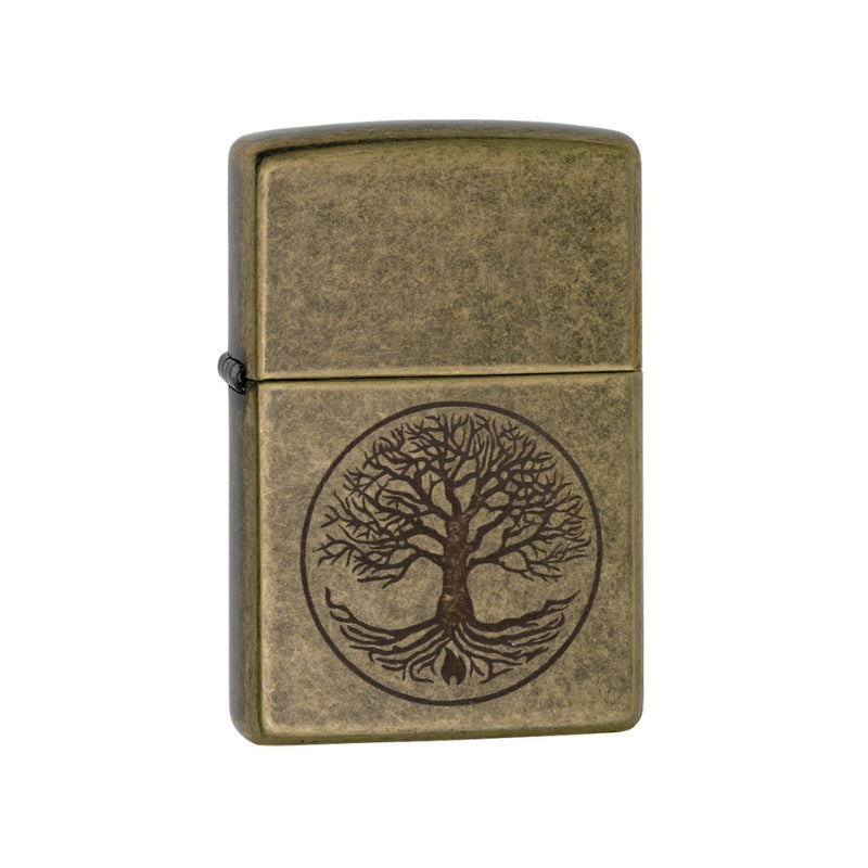 Zippo Antique Tree Of Life Lighter-