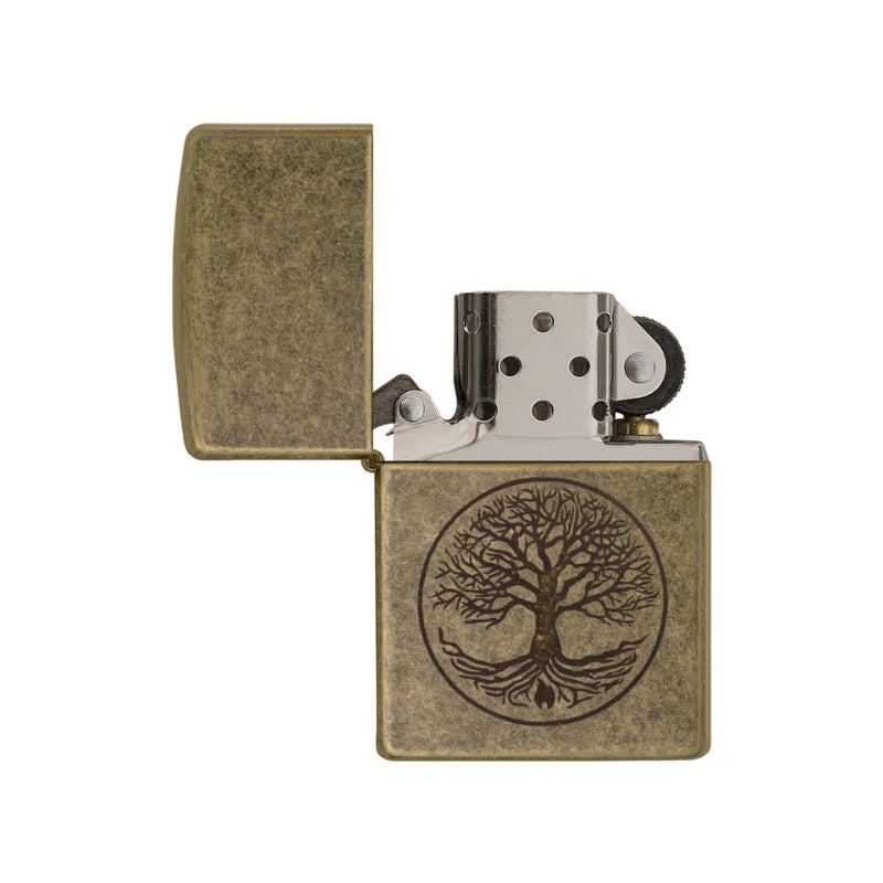 Zippo Antique Tree Of Life Lighter-