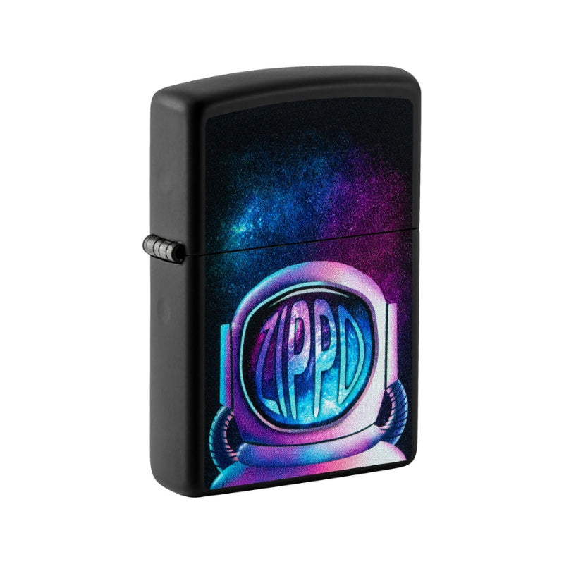 Zippo Astronaut Black Matte Lighter-