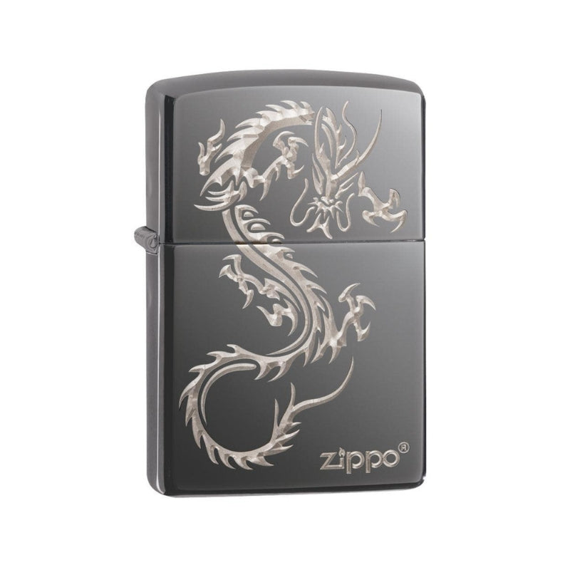 Zippo Dragon Black Ice Lighter-
