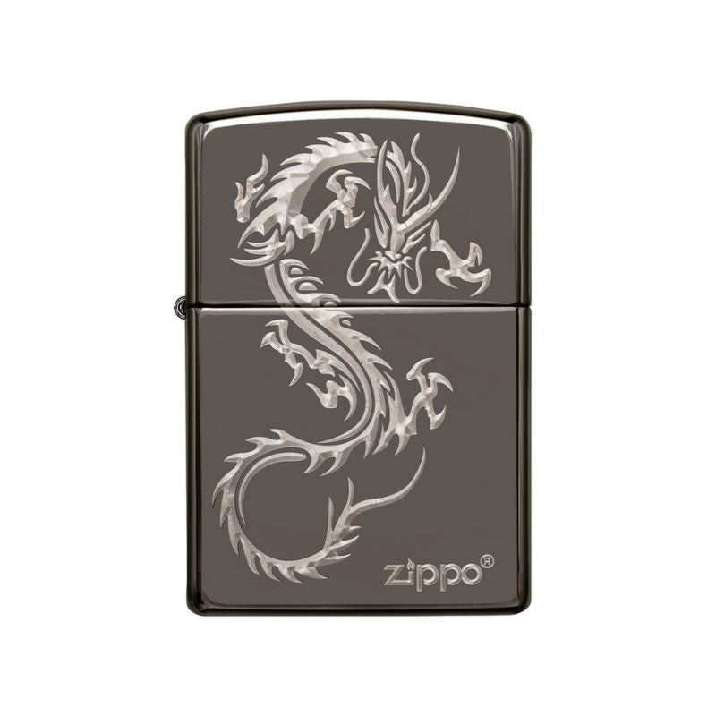 Zippo Dragon Black Ice Lighter-