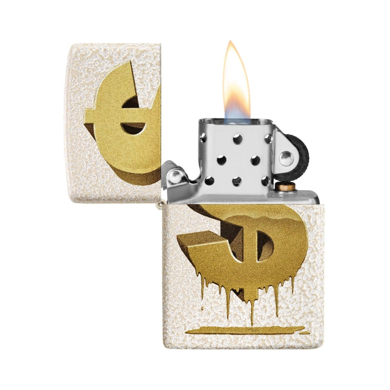 Zippo Trippy Dollar Sign Lighter-