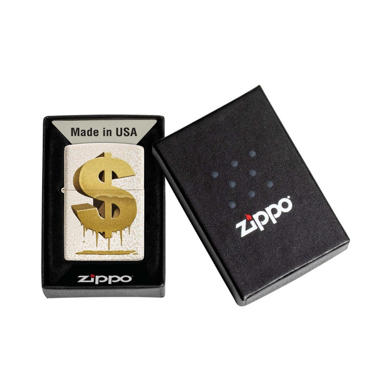 Zippo Trippy Dollar Sign Lighter-