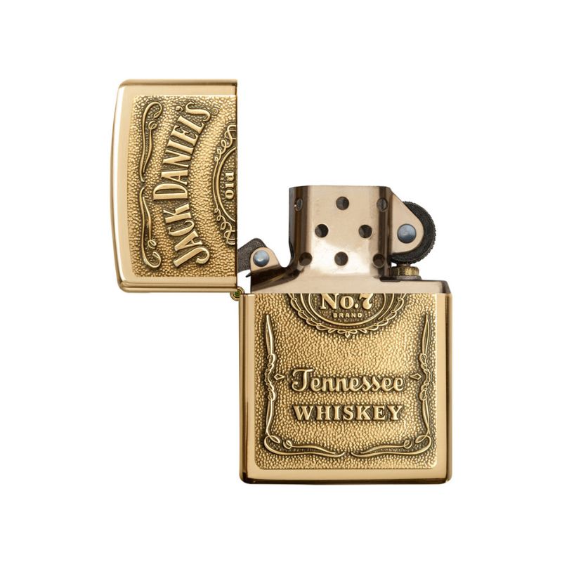 Zippo Jack Daniels Brass Lighter-