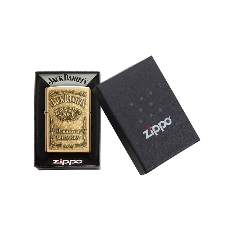 Zippo Jack Daniels Brass Lighter-