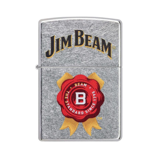 Zippo Jim Beam Street Chrome Lighter-