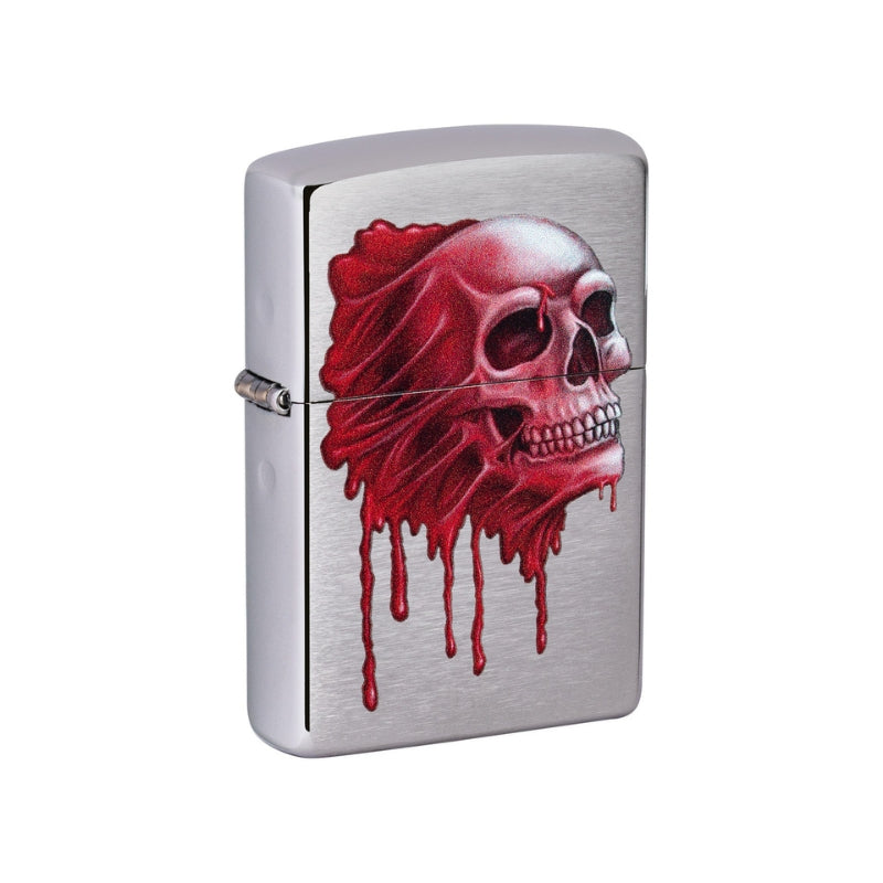 Zippo Red Skull Lighter-