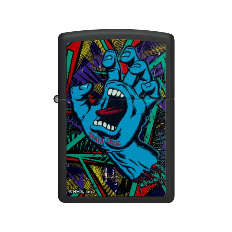 Zippo Santa Cruz Black Light Lighter-