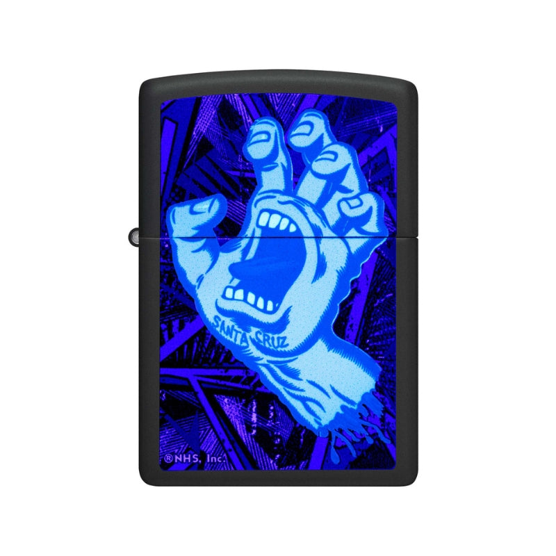 Zippo Santa Cruz Black Light Lighter-