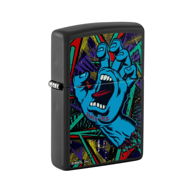 Zippo Santa Cruz Black Light Lighter-