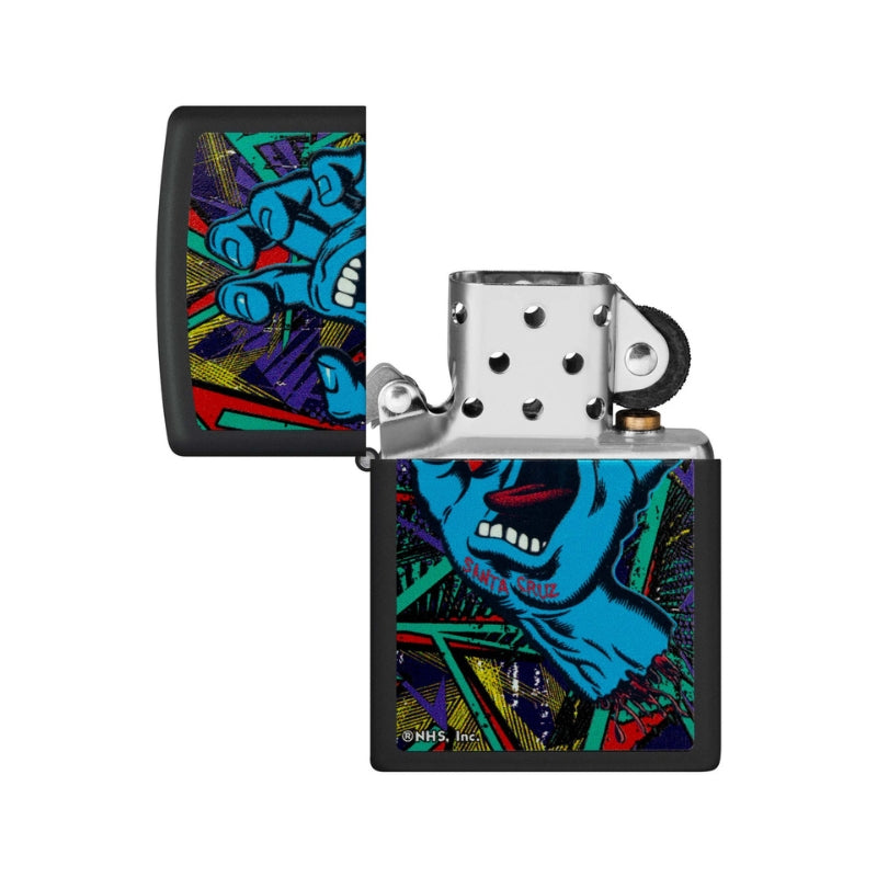 Zippo Santa Cruz Black Light Lighter-