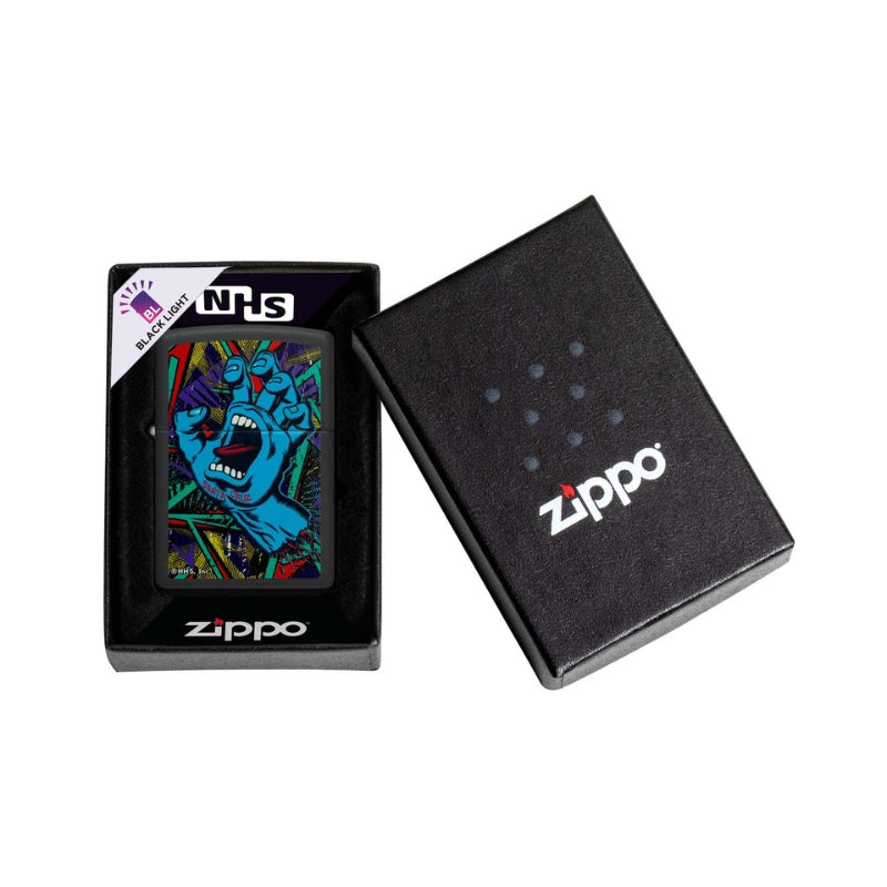 Zippo Santa Cruz Black Light Lighter-
