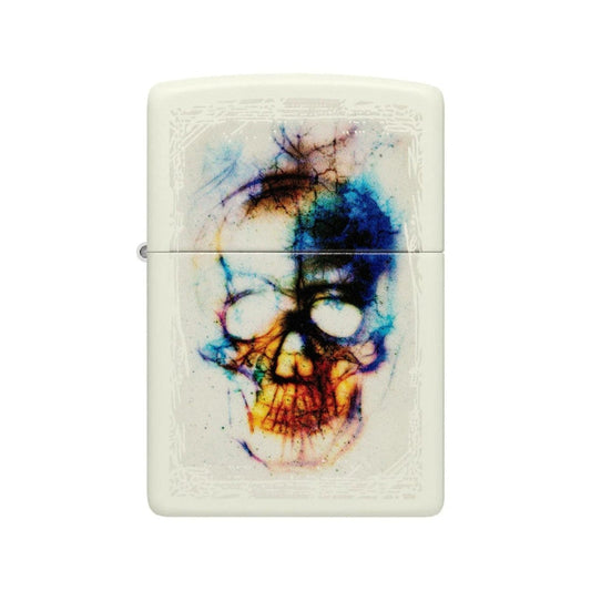 Zippo Skull Glow In The Dark Lighter-