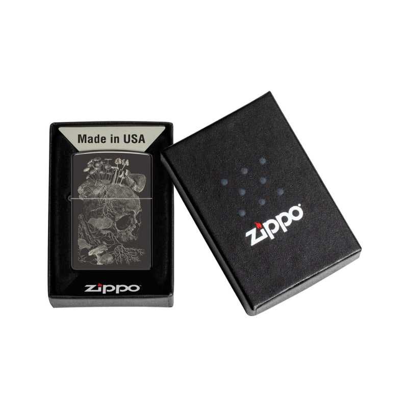 Zippo Skull Mushroom Lighter-