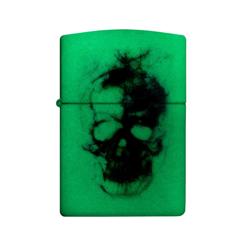 Zippo Skull Glow In The Dark Lighter-