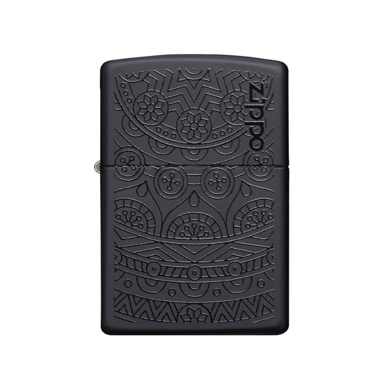 Zippo Swirl Pattern Matte Lighter-