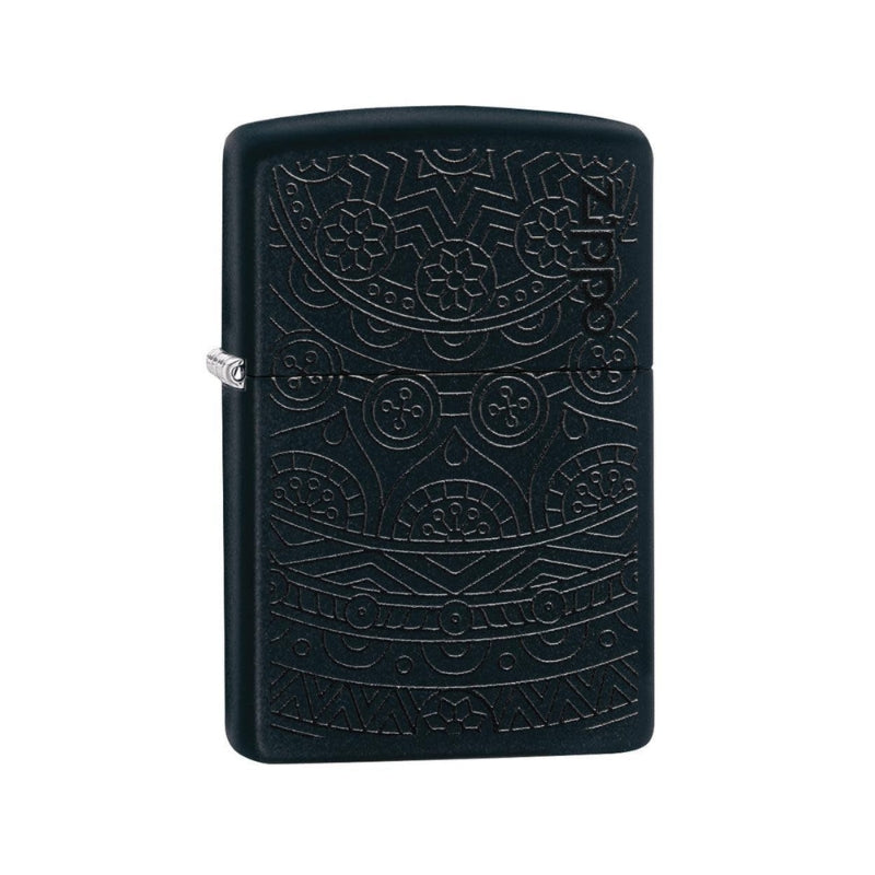 Zippo Swirl Pattern Matte Lighter-