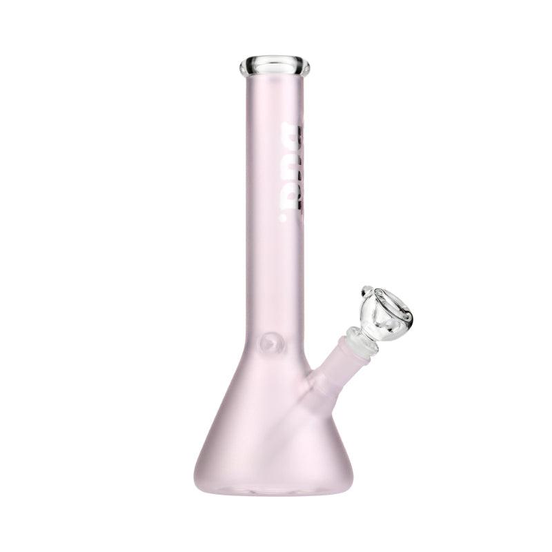 Bong Bud Light Activated Beaker Bong 28cm - Pink View Glass Bongs Australia