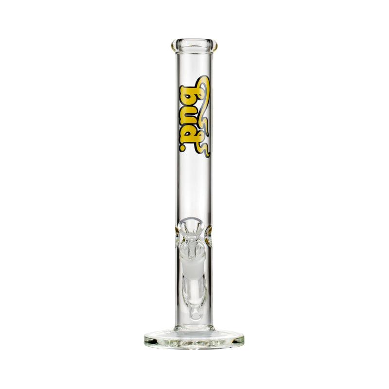 Bong Bud Straight Tube Bong 30cm View Glass Bongs Australia