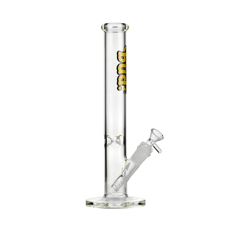 Bong Bud Straight Tube Bong 30cm View Glass Bongs Australia