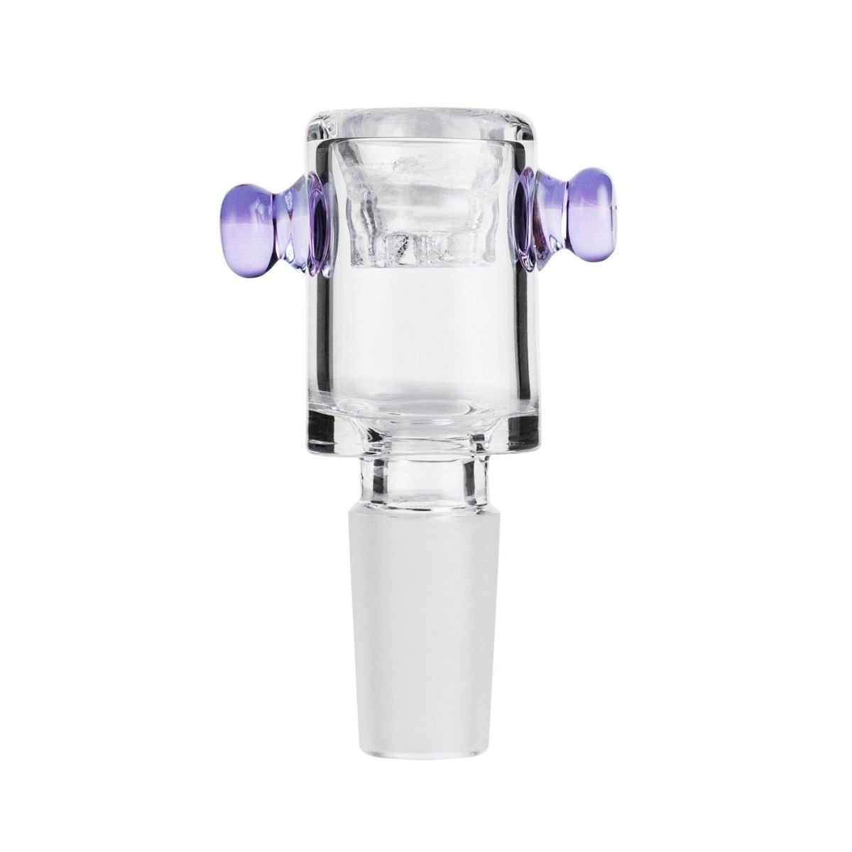 Tube Glass Cone Piece 14mm-Purple